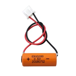 Lot For Mitsubishi FX2NC-32BL ER10/28 3.6V ER10280 PLC Battery 450mAh with plug - Picture 1 of 2