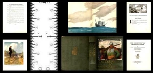 1:12 SCALE MINIATURE BOOKCOURTSHIP OF MILES STANDISH ILLUSTRATED N. C. WYETH - Picture 1 of 1