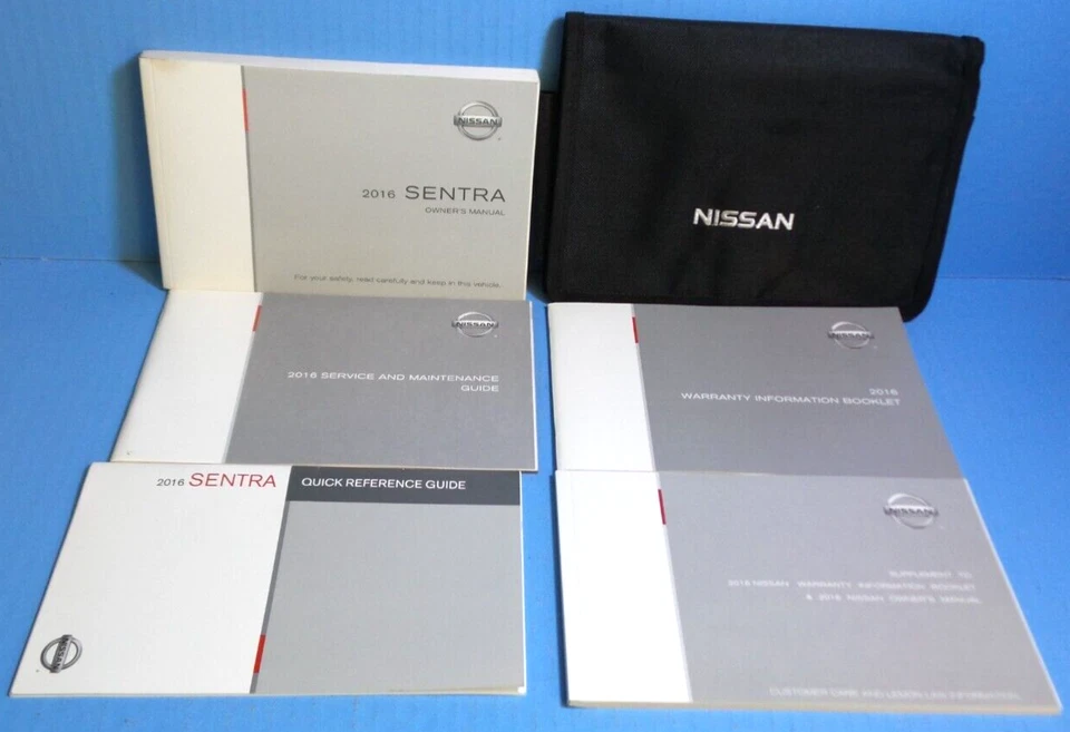 16 2016 Nissan Sentra owners manual - Imagem 1 de 1