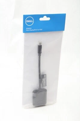 SEALED DELL Mini DisplayPort to VGA Adapter Cable connector PNKVT F43 - Image 1 of 4