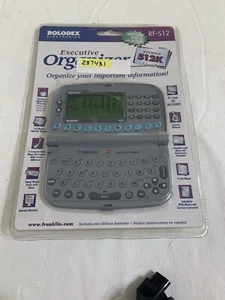 Rolodex Electronics Franklin RF-512 Executive Organizer With 512 KB Memory-New - Picture 1 of 2