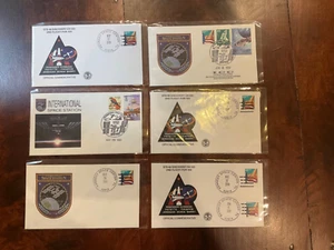 STS-96 Space Shuttle DISCOVERY May-June 1999 EMBLEM 6 Covers ISS Mission Dates ! - Picture 1 of 2