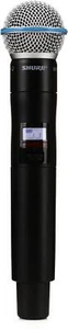 Shure QLXD2/BETA58A Wireless Handheld Microphone Transmitter - G50 Band - Picture 1 of 8