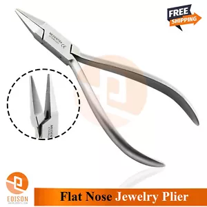 Orthodontic Flat Nose Plier 13.5cm Dental & Jewelery Making Repairing Instrument - Picture 1 of 2