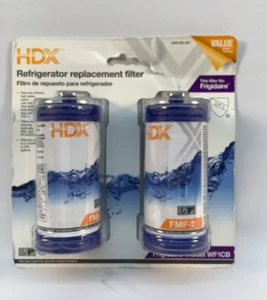 Genuine HDX Premium Refrigerator Water Filter FMF-2 fits Frigidaire WF1CB - Picture 1 of 3