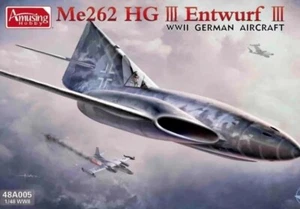 Amusing Hobby 48A005 1/48 German Me262 HG III 'Entwurf III' - Bild 1 von 1