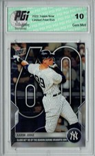 Aaron Judge 2022 Topps Now #929 60 Home Runs! Trading Card PGI 10