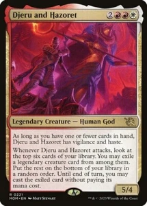 Djeru y Hazoret ~ Marcha de la Máquina [ Casi Nuevo] [ Magic Magic The Gathering] - Imagen 1 de 1