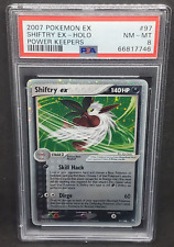 Pokemon PSA 8 NM-MT Shiftry ex 97/108 EX Power Keepers Ultra Rare 2007 S#7746
