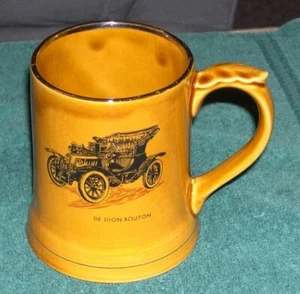 WADE CERAMICS - De Dion Bouton Mug / Cup, Made in England, 4 3/4" Tall - Picture 1 of 1