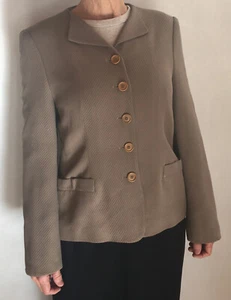 Beige Giorgio Armani Jacket, Size 44 - Picture 1 of 5