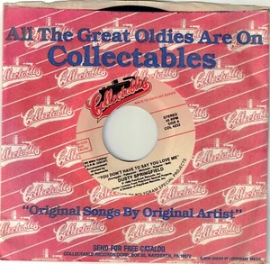 SPRINGFIELD, Dusty /bw/ HONDELLS  (You Don't To Say U /bw/ Little Honda) REISSUE - Picture 1 of 2