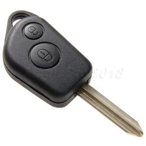 Remote Key Fob Shell Case & Uncut Blade For Citroen Saxo Berlingo Picasso Xsara - Picture 1 of 10