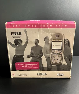 Vintage Nokia 3595 Mobile Cell Phone - T-Mobile - Picture 1 of 14