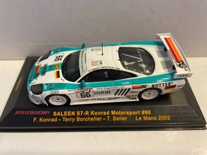 IXO LMM043 SALEEN S7-R N° 66 KONRAD MOTORSPORT 24 HEURES DU MANS 2002 au 1/43° - Imagen 1 de 5