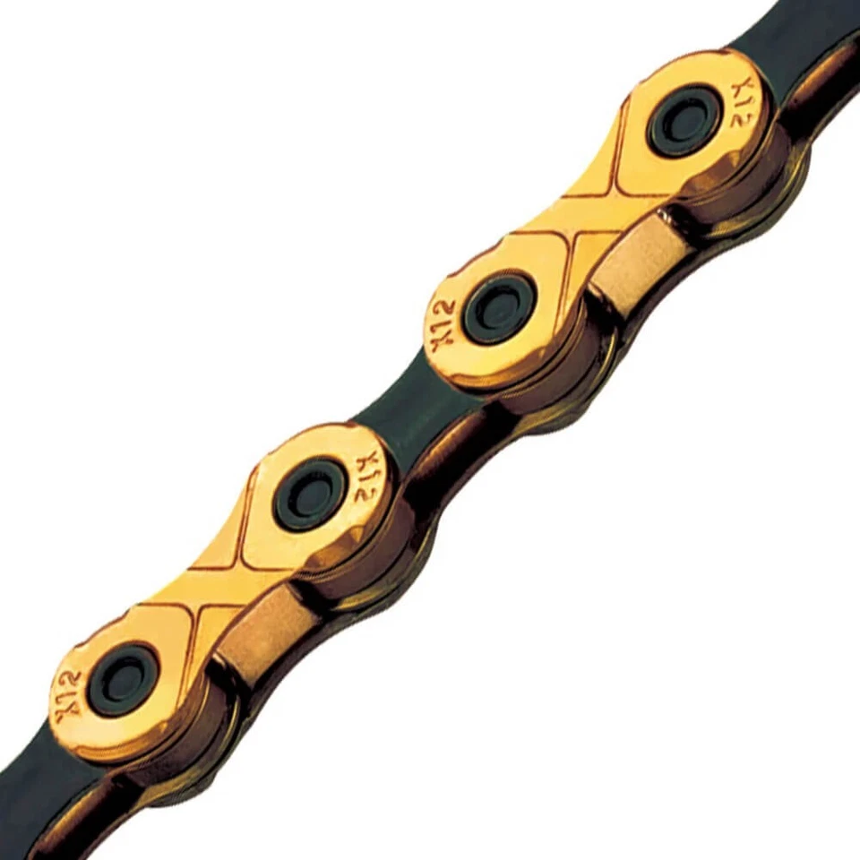 KMC X12 Ti 12-Speed Chain. Gold/Black - Image 1 of 1