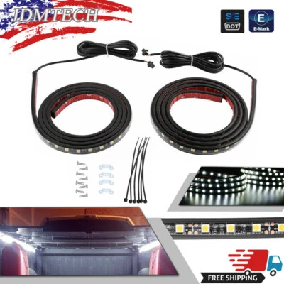 Kit de tira de luz LED para plataforma de carga camioneta pickup 60" para Dodge Ram 1500 2500 2009-2018 Foto 1 de 4