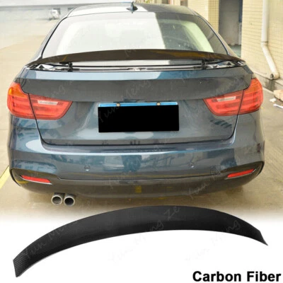 Спойлер крыло задний багажник настоящий карбоновый для BMW 3 серии F34 GT 328i хэтчбек 14UP - Изображение 1 из 4