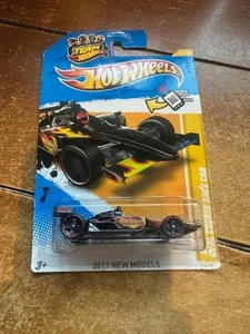 2012 Hot Wheels Nuovi Modelli 2011 Indycar Oval Course Auto da Corsa #42 Nero (Carta Cattiva - Foto 1 di 1