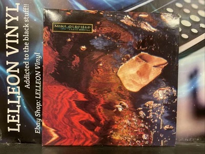 Mike Oldfield Earth Moving LP Album Vinyl Record V2610 A1/B1 Pop 80’s - Image 1 of 4