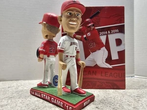 Mike Trout Los Angeles Angels MLB SGA Double Bobblehead NIB MVP AL & AS - Picture 1 of 15