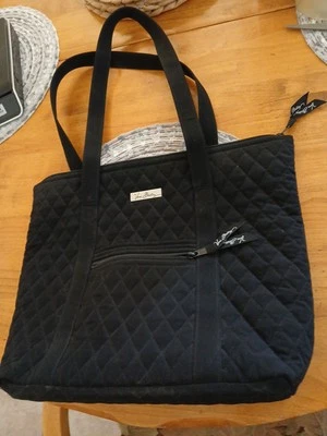 Bolso de Mano Vera Bradley Negro 12x15  Foto 1 de 4