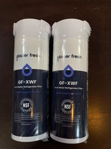 FILTRO REFRIGERADOR para Hielo y Agua Glaciar Fresco GF-XWF Lote x2packs - Imagen 1 de 4