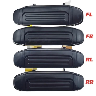 Front Rear Outside Door Handle Black Fit for Mitsubishi Montero Pajero 1992-1997 Foto 1 de 4