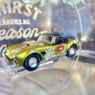 🔥 1965 Shelby 427 Cobra 2025 M2 Machines Coca-Cola Christmas Ornament Coke Ford - Image 1 of 4