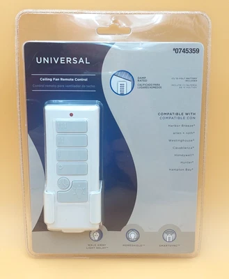 Universal Ceiling Fan Remote Control Harbor Breeze #40837 Hunter, Hampton Bay - Image 1 of 4