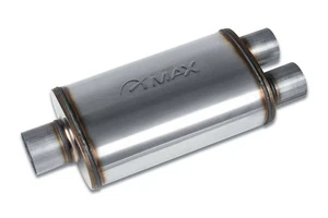 Street Max - SM12198 5"x8" Oval Body Muffler - 3" Center In / 2.5" Dual Out - Picture 1 of 3