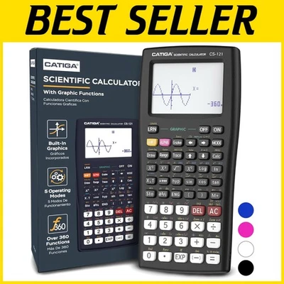 Graphing Scientific Calculator, High School College CS-121 - Image 1 of 4