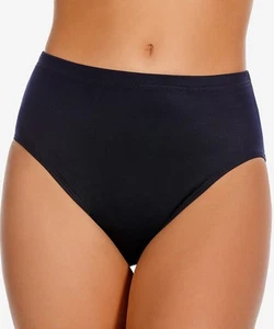 Miraclesuit High-Waist Tummy-Control Bikini Bottoms - Midnight Blue, 14, $84 - Picture 1 of 6
