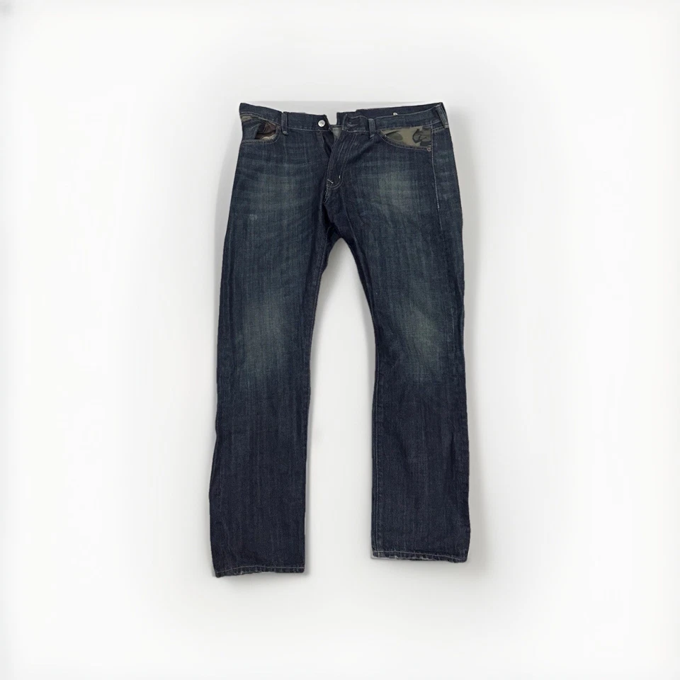 Pantalones de mezclilla ajustados Ralph Lauren para hombre 36 X 30 nuevos Foto 1 de 4