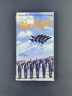 Vintage Around The World At The Speed Of Sound Blue Angels VHS By Dennis Quaid Foto 1 de 4