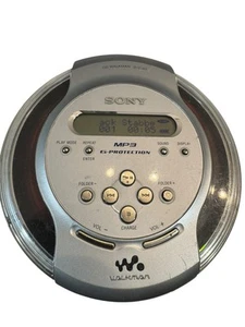 Reproductor de música Walkman CD portátil Sony D-CJ01 CD/Mp3 probado - Leer - Imagen 1 de 5