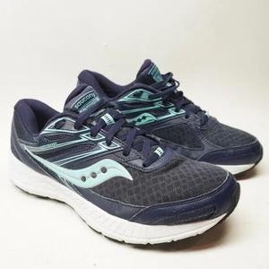 EUC! Saucony Cohesion 13 Damengröße 11 blau S10559-20 Laufschuhe - Bild 1 von 12