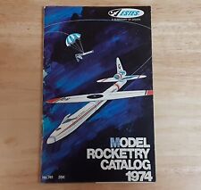 Vintage 1974 Estes Flying Model Rocket Catalog No. 742 