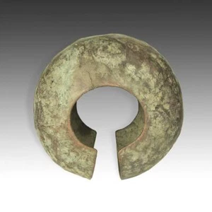 ANKLET CURRENCY MBOLE COPPER DEMOCRATIC REPUBLIC CONGO CENTRAL AFRICA 20TH C. - Picture 1 of 6