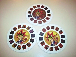 Yu-Gi-Oh! Anime Set of 3 View Master Reels A, B & C - Picture 1 of 2