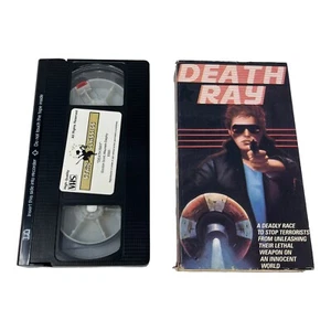 DEATH RAY VHS 1985 Horror Sci Fi Gordon Scott Maureen Delphy STAR CLASSICS OOP - Picture 1 of 8