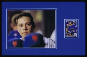 Wilmer Flores Signed Framed 11x17 Photo Display Mets - Picture 1 of 1