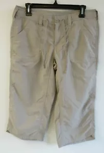 The North Face Damen-Wanderhose Größe 8 verstaubar beige leichte Caprihose - Bild 1 von 6