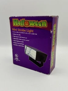 Halloween Strobe Light Mini Adjustable Indoor Strobe Light Tested - Picture 1 of 7