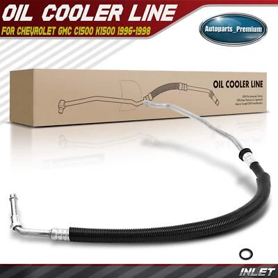 Conjunto de manguera de enfriador de aceite de motor para Chevrolet GMC C1500 1996-1998 V6 4,3 L entrada Foto 1 de 4