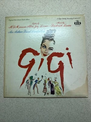 Gigi Original Cast Soundtrack LP Vinyl Record Album E3641ST - Image 1 of 4