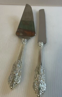 Wedding cake server & knife Stainless Steel Japan - Image 1 of 4