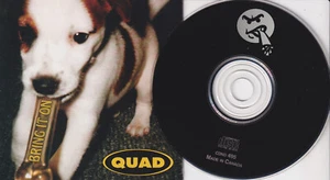 QUAD Bring It On (CD 1995) Alternative Hard Rock Nu Metal Album Made in Canada - Picture 1 of 2