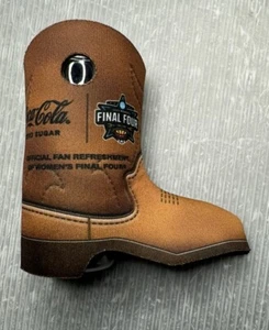 COCA-COLA KOOZIE w/ 2 plastic Cups NCAA Women’s FINAL FOUR Dallas - Picture 1 of 9