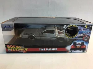 Jada Toys De Lorean TIME MACHINE Back to the Future II 1/24 die cast 31468 - Foto 1 di 3